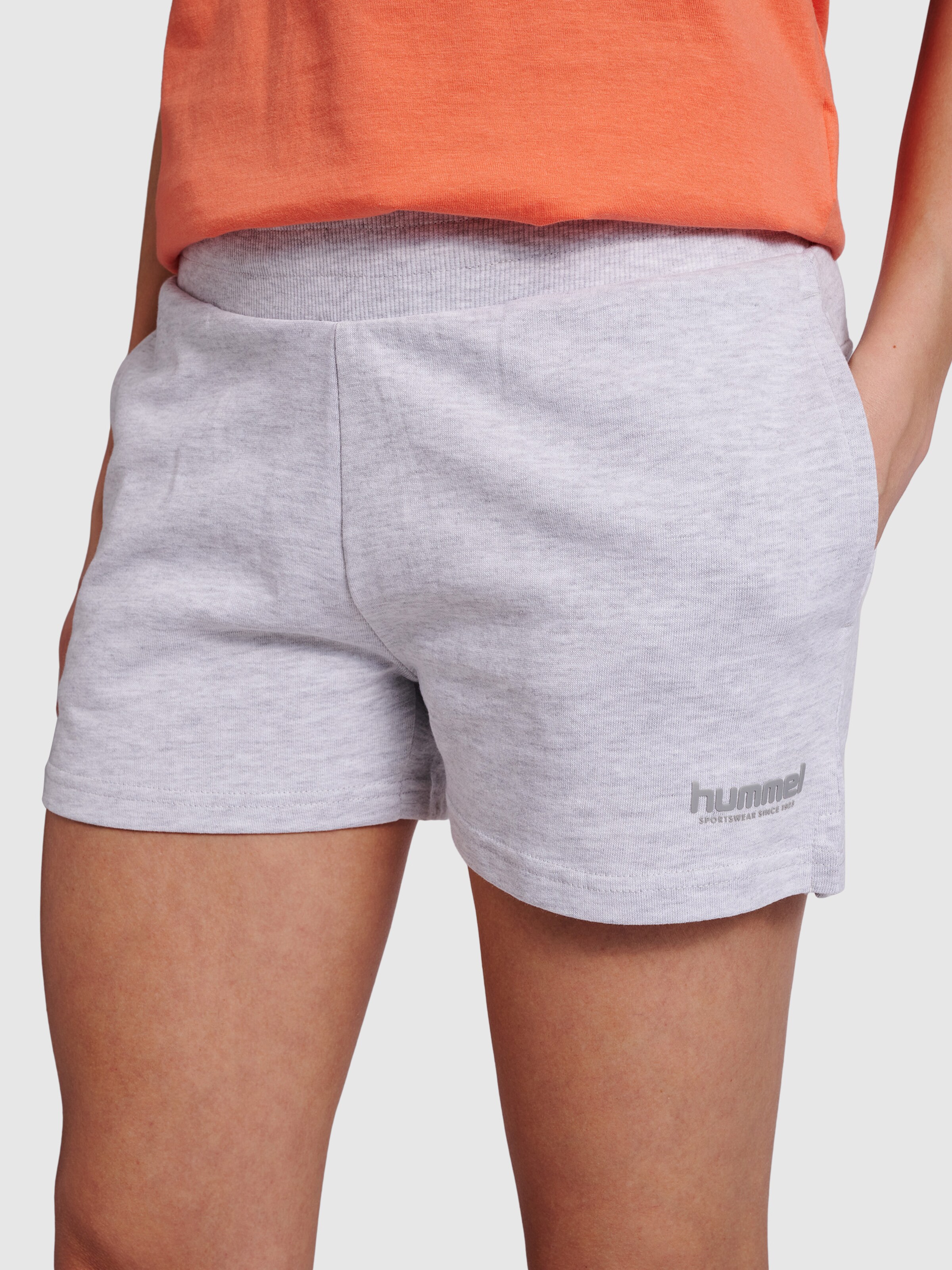 Hummel regular Sportsbukser i grå: forside