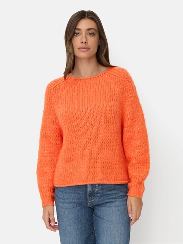 CAMEL ACTIVE Sweater in Orange: front