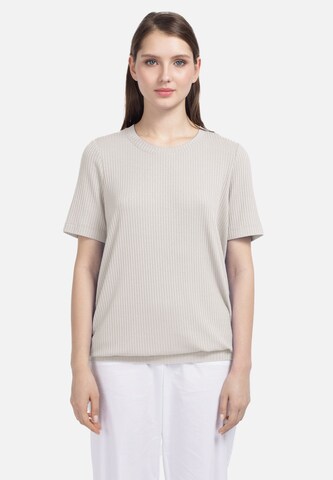 HELMIDGE Blouse in Beige: voorkant