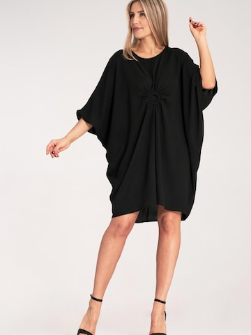 Figl Oversized jurk 'M1127' in Zwart
