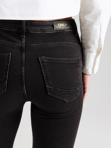 ONLY Skinny Jeansy 'Power' w kolorze czarny