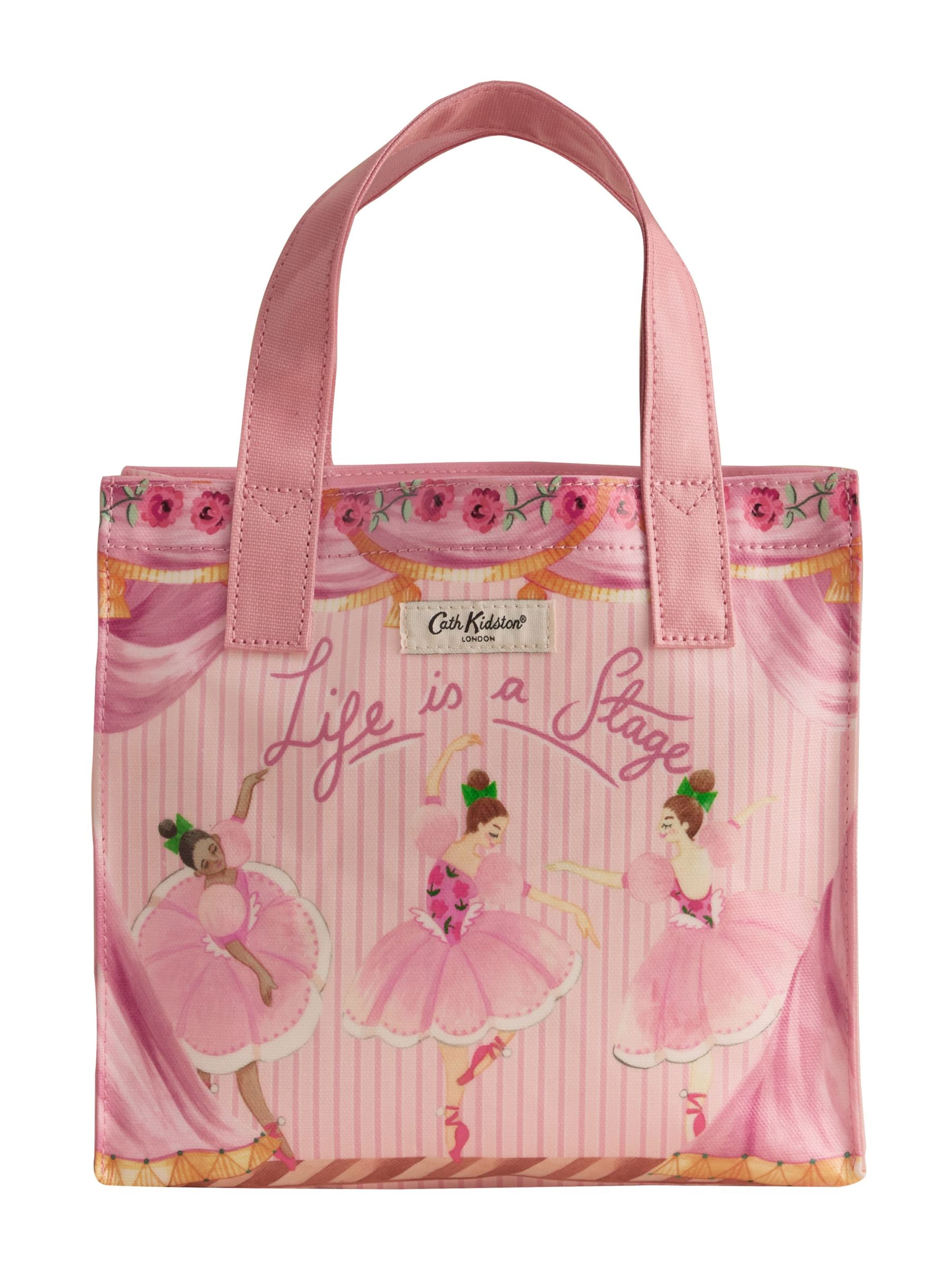 Cabas Cath Kidston en rose : devant