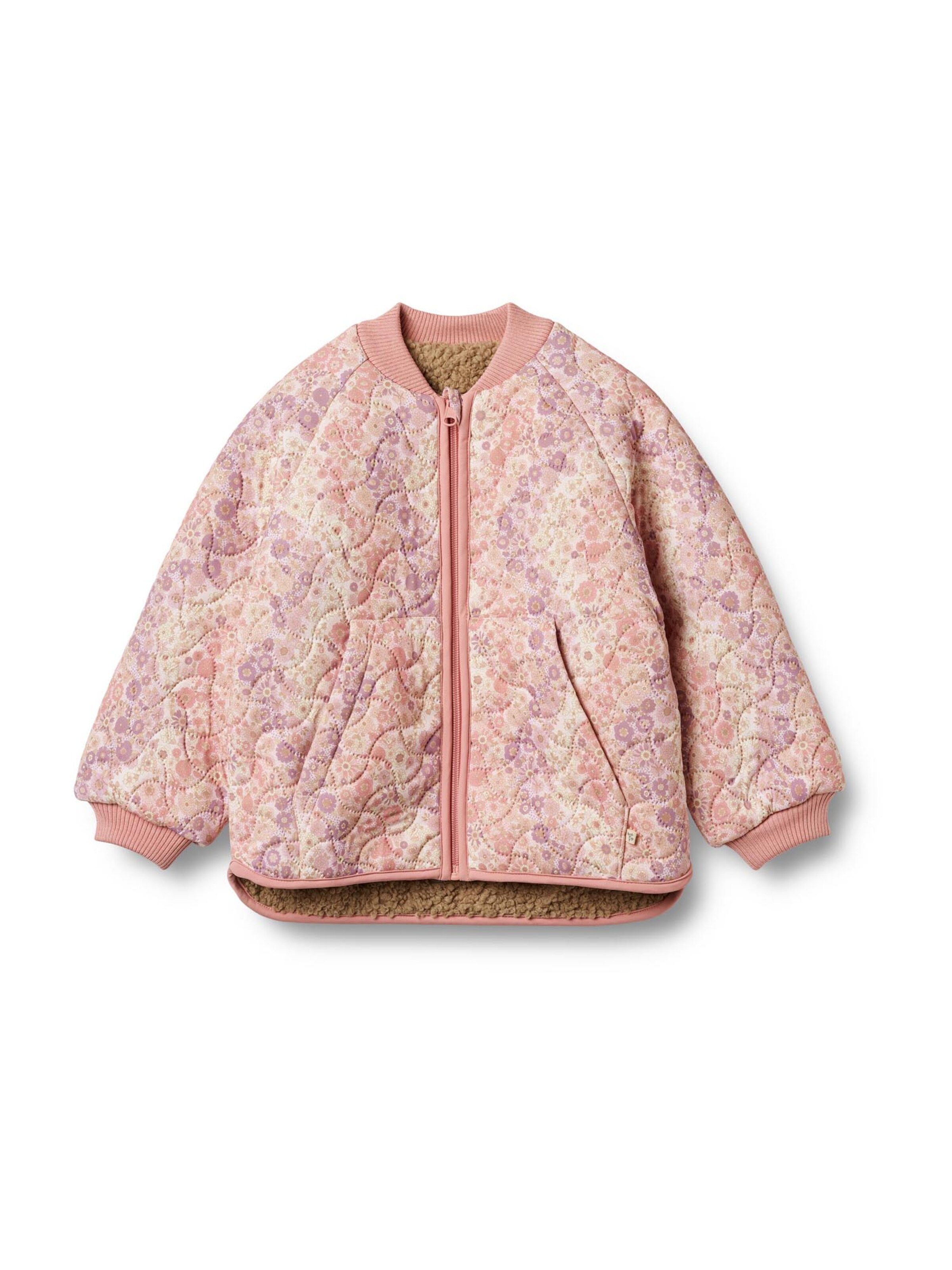 WHEAT Tussenjas 'Lake' in Roze: voorkant