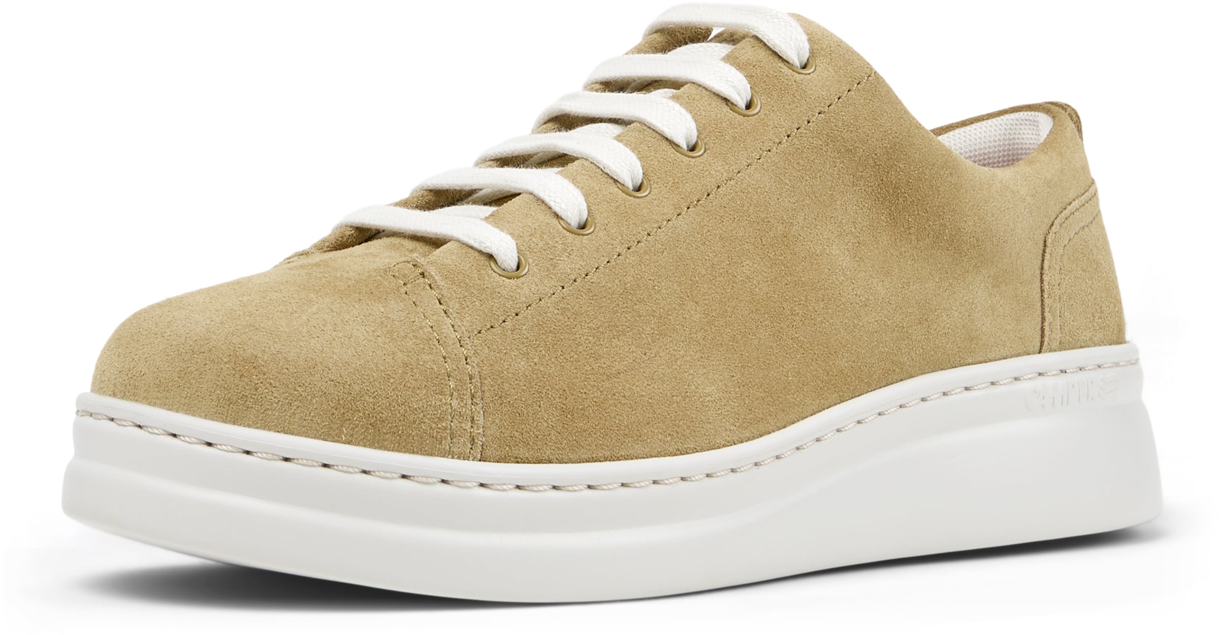 Baskets basses ' Runner Up ' CAMPER en marron : devant