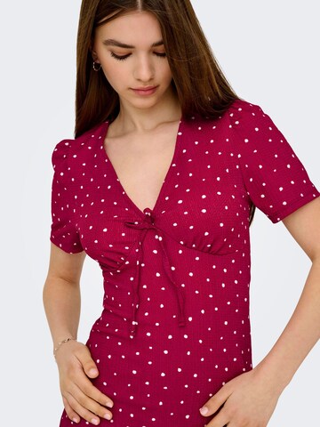 Robe 'ONLBill' ONLY en rouge