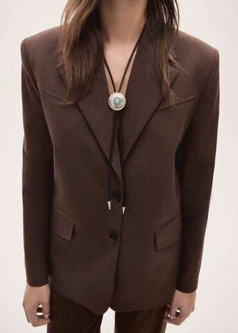 MANGO Blazer 'Blakford' | rjava barva