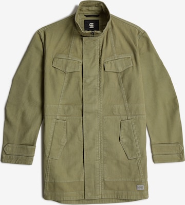 G-STAR Tussenparka in Groen: voorkant