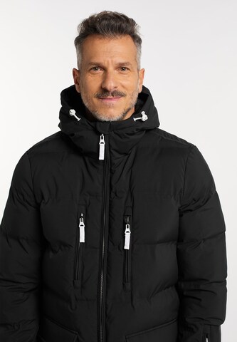 DreiMaster Maritim Winterjacke in Schwarz