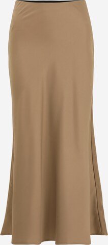 Y.A.S Tall Skirt 'PELLA' in Brown: front