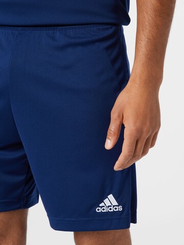 ADIDAS SPORTSWEAR Loose fit Sports trousers 'Entrada 22 ' in Blue