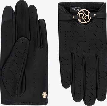 Gants 'Nice' Roeckl en noir : devant