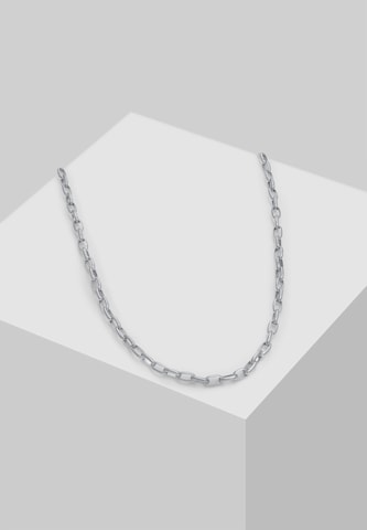 KUZZOI Halskette Basic Kette in Silber