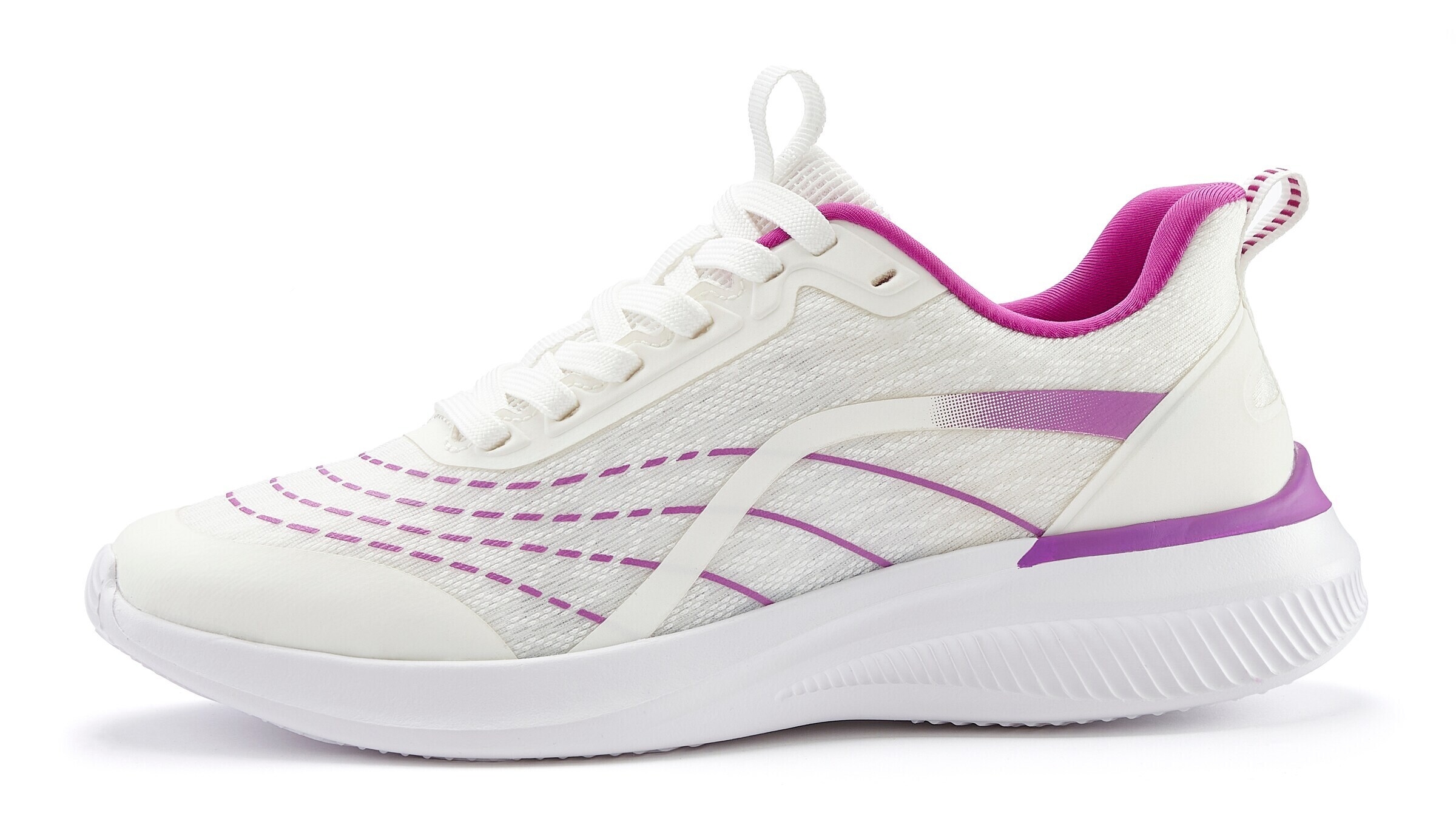 LASCANA Låg sneaker i vit