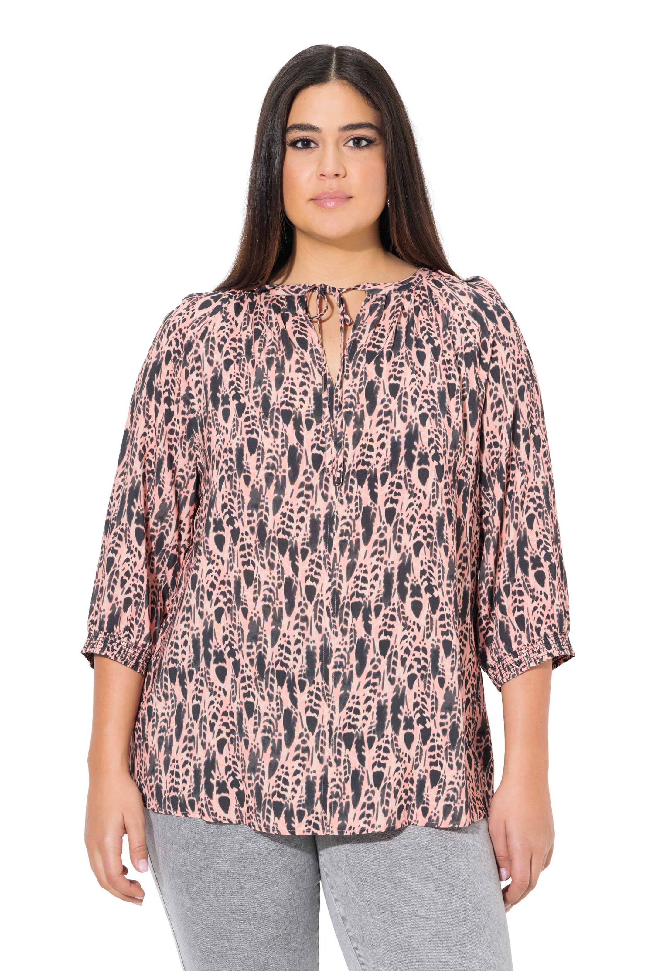 Ulla Popken Blouse in Mixed colors: front