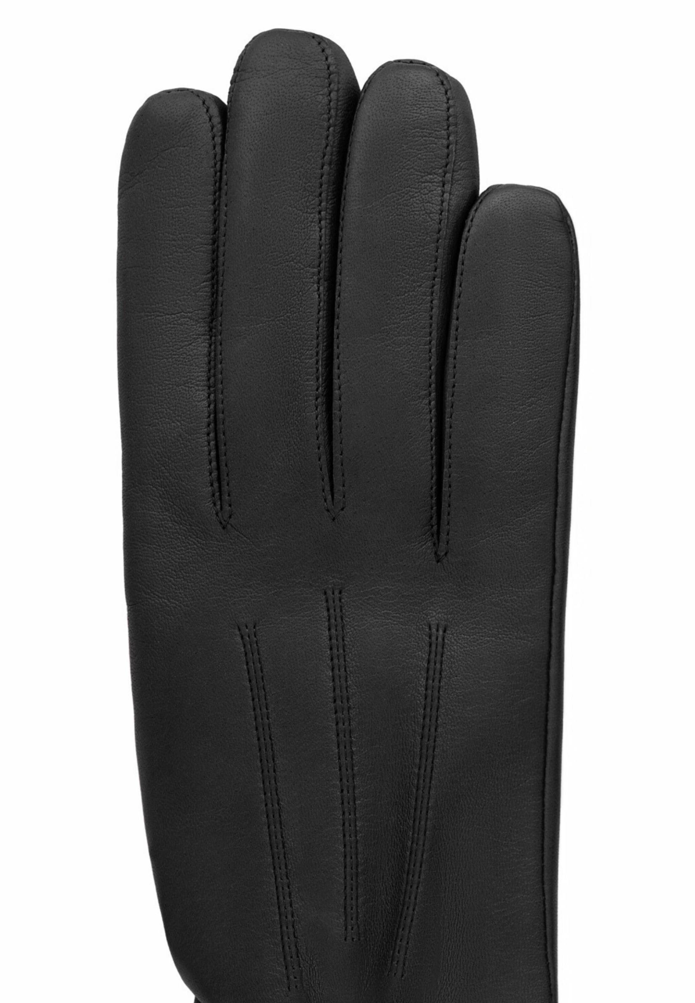 Roeckl Vingerhandschoenen 'ANTWERPEN PLAIN' in Zwart