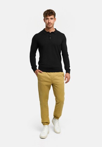 INDICODE JEANS Trui 'Kastra' in Zwart