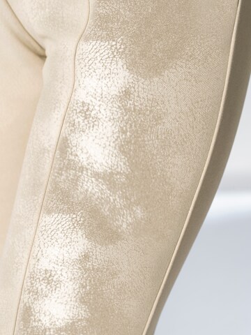 heine Slim fit Trousers in Beige