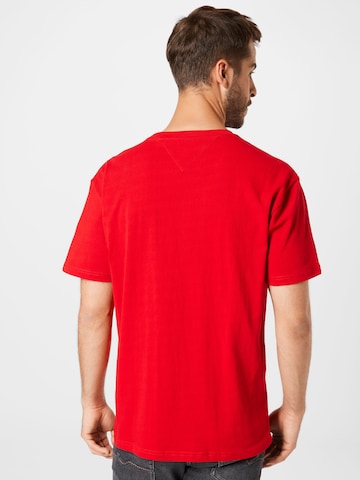 Tommy Jeans - Camiseta en rojo