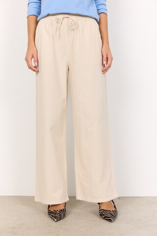 Soyaconcept Loose fit Pants in Beige
