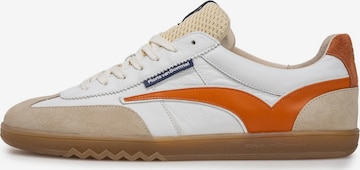 Sneaker bassa 'DE Zaler 01' di Floris van Bommel in bianco: frontale