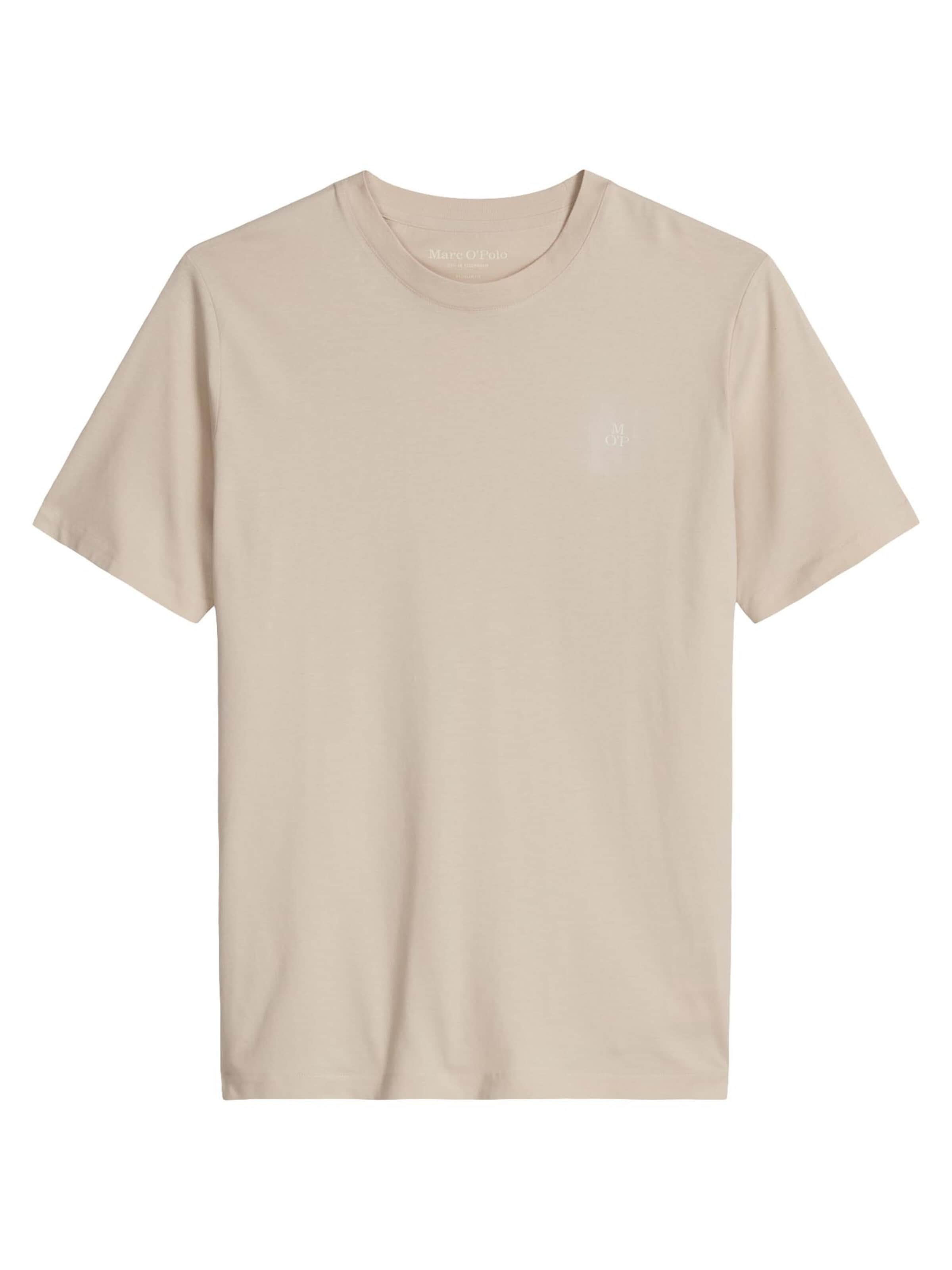 Marc O'Polo Shirt 'Kjer' in Beige: front