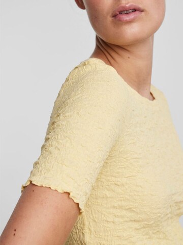 PIECES Shirt 'HARLOW' in Yellow