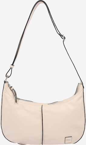 FREDsBRUDER Schultertasche 'Gisberg' in Beige: predná strana