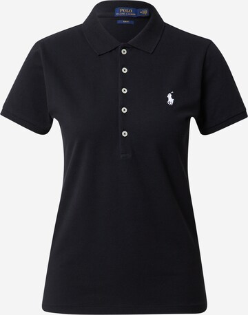 Polo Ralph Lauren - Camisa 'JULIE' em preto: frente