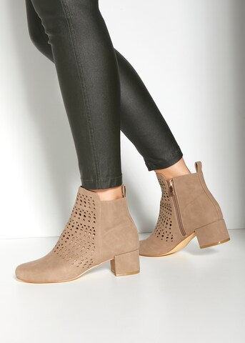 Bottes LASCANA en beige