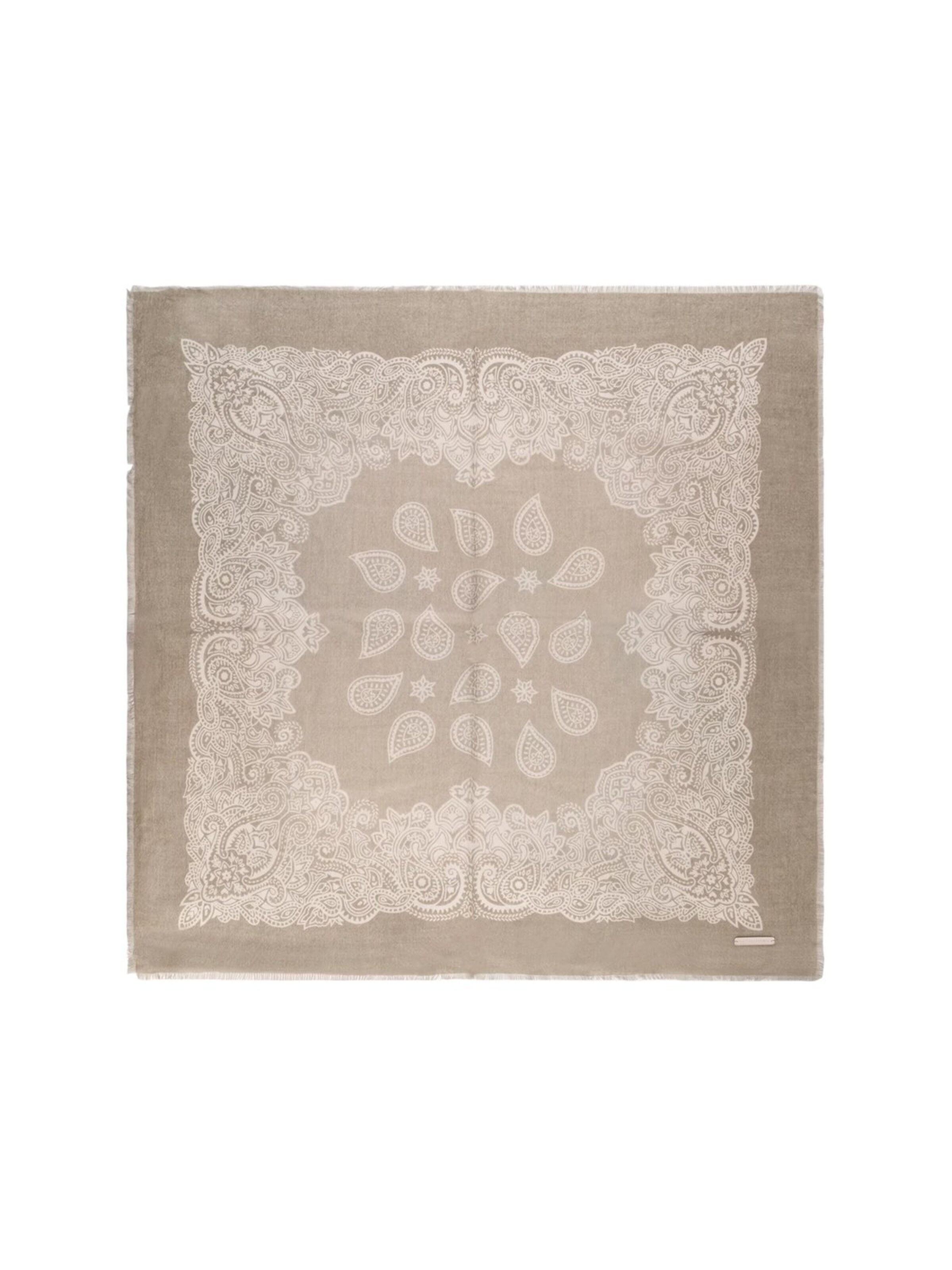 SILK & CASHMERE Schal‌‌‌‌ in Grün: Vorderseite