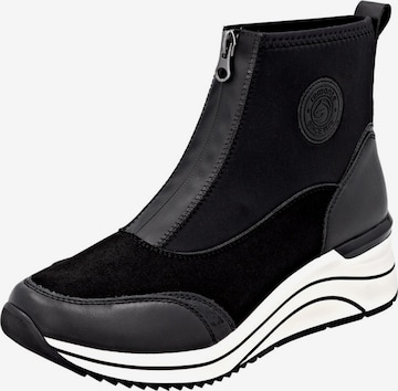 Bottines REMONTE en noir : devant