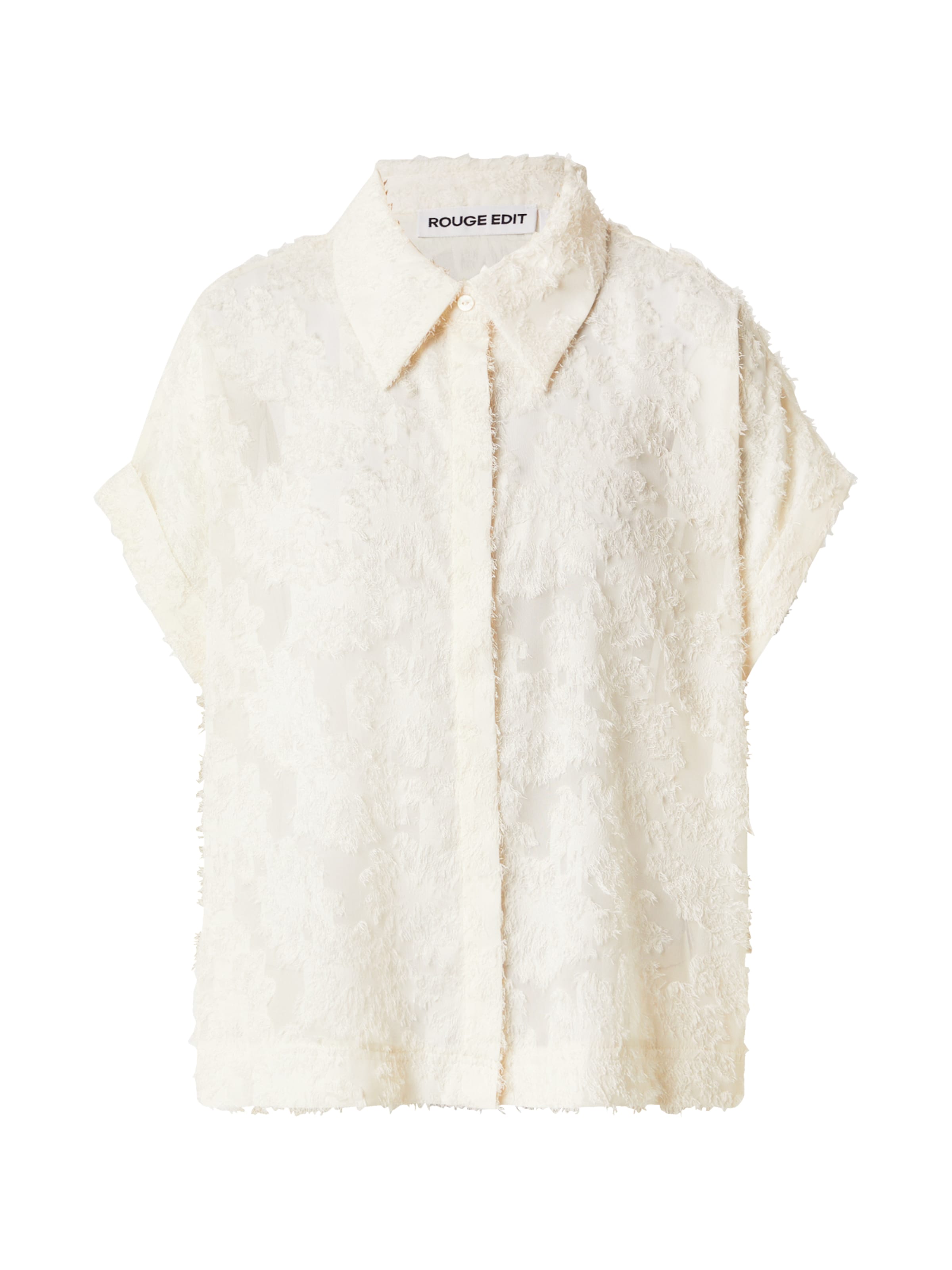 VILA ROUGE EDIT Pluus 'VIKYOTO', värv kollane: eest vaates