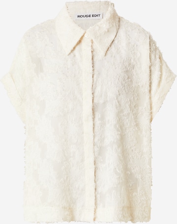 Camicia da donna 'VIKYOTO' di VILA ROUGE EDIT in giallo: frontale