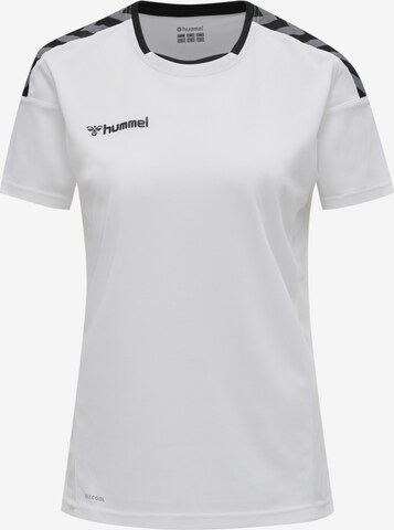 Hummel Funktionsbluse 'AUTHENTIC POLY' i hvid: forside