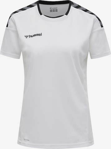 Hummel - Camisa funcionais 'AUTHENTIC POLY' em branco: frente