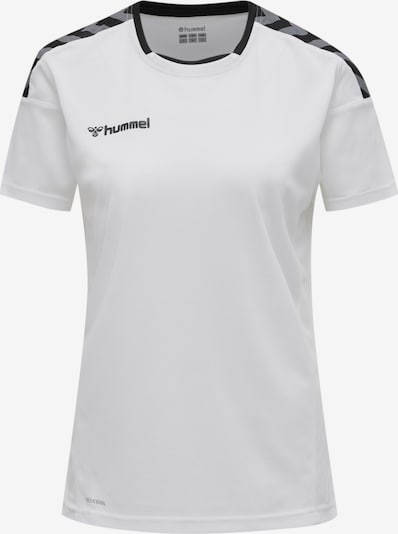 Hummel Functioneel shirt 'AUTHENTIC POLY' in de kleur Grijs / Zwart / Wit, Productweergave