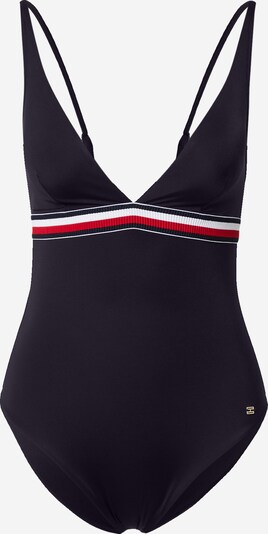 Tommy Hilfiger Underwear Бански костюм 'ONE-PIECE' в тъмносиньо / червено / бяло, Преглед на продукта