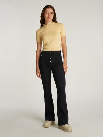 Flared Jeans 'SYLVIA' di Tommy Jeans in nero