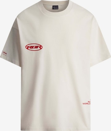 Red Bull Racing x Pepe Jeans Shirt 'TYPOGRAPHIC' in White: front
