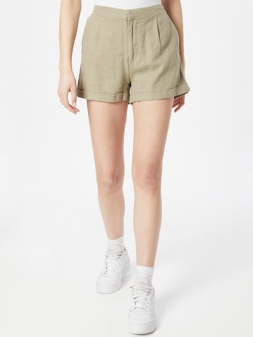 ONLY Loose fit Trousers 'CARO' in Green: front