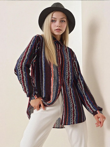 Chemisier Bigdart en bleu