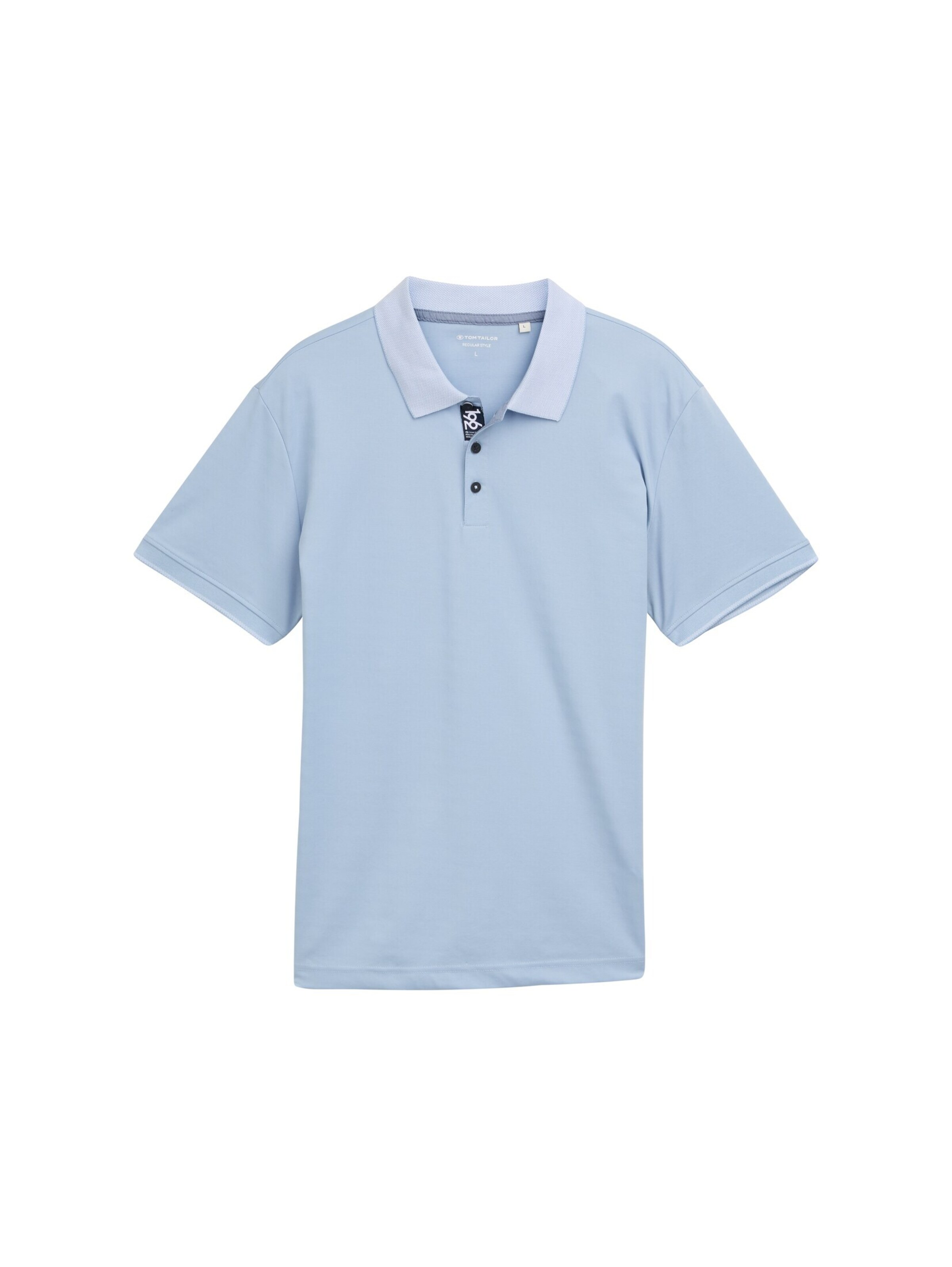 TOM TAILOR Shirt in Blauw: voorkant