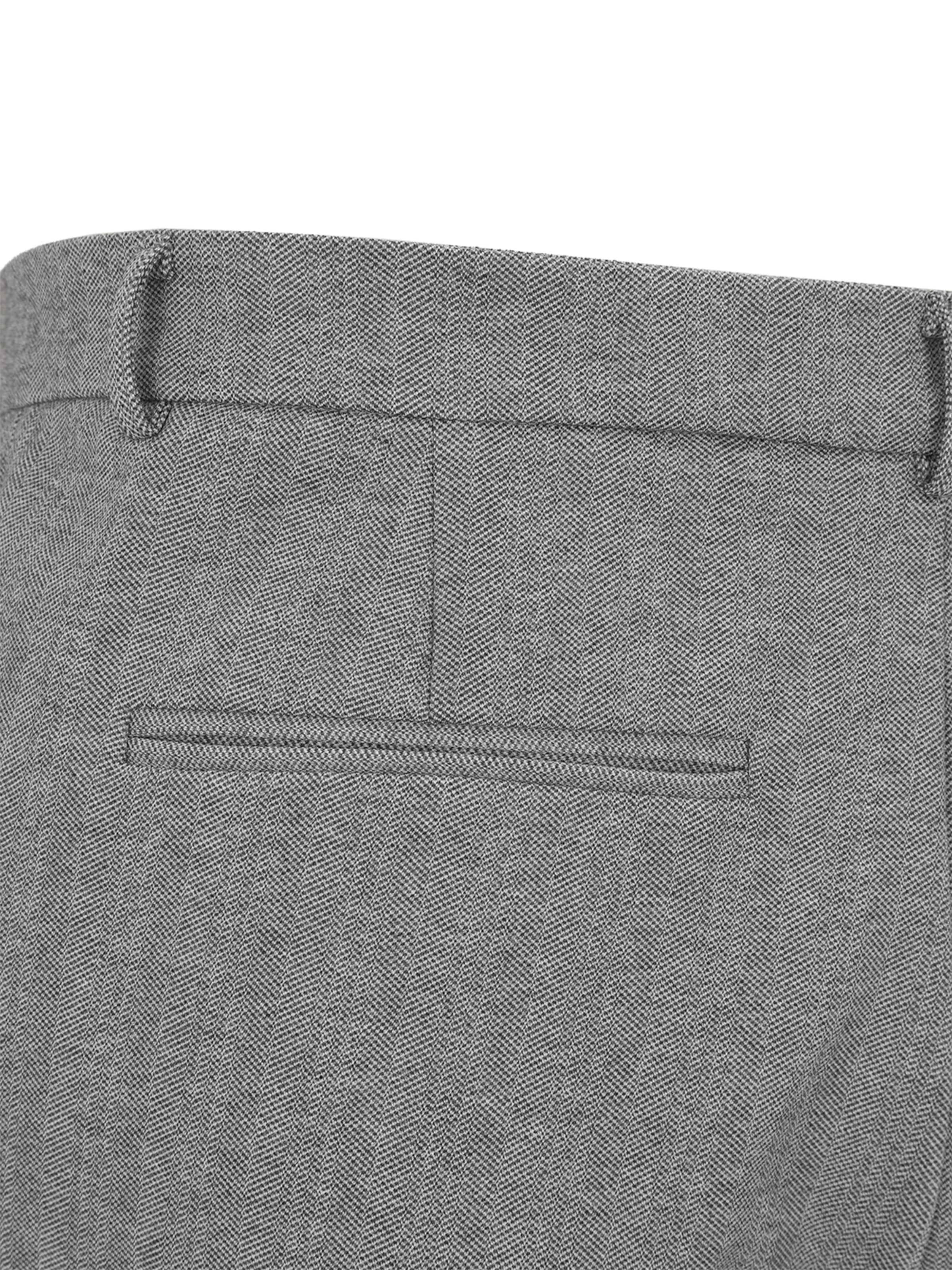 Guido Maria Kretschmer Menregular Chino hlače 'Benno' - siva boja