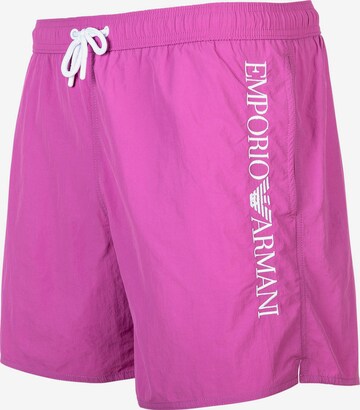 Emporio Armani Badeshorts in Pink