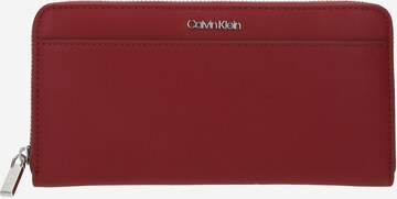 Calvin Klein Peněženka 'MUST' – červená: přední strana
