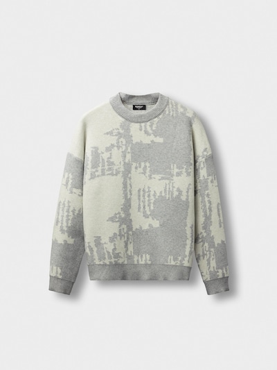 Burocs Sweater 'Knit Static' in Grey, Item view