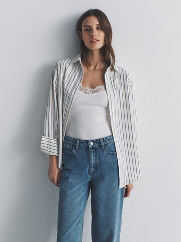 The Set Blúzka - Modrá: predná strana