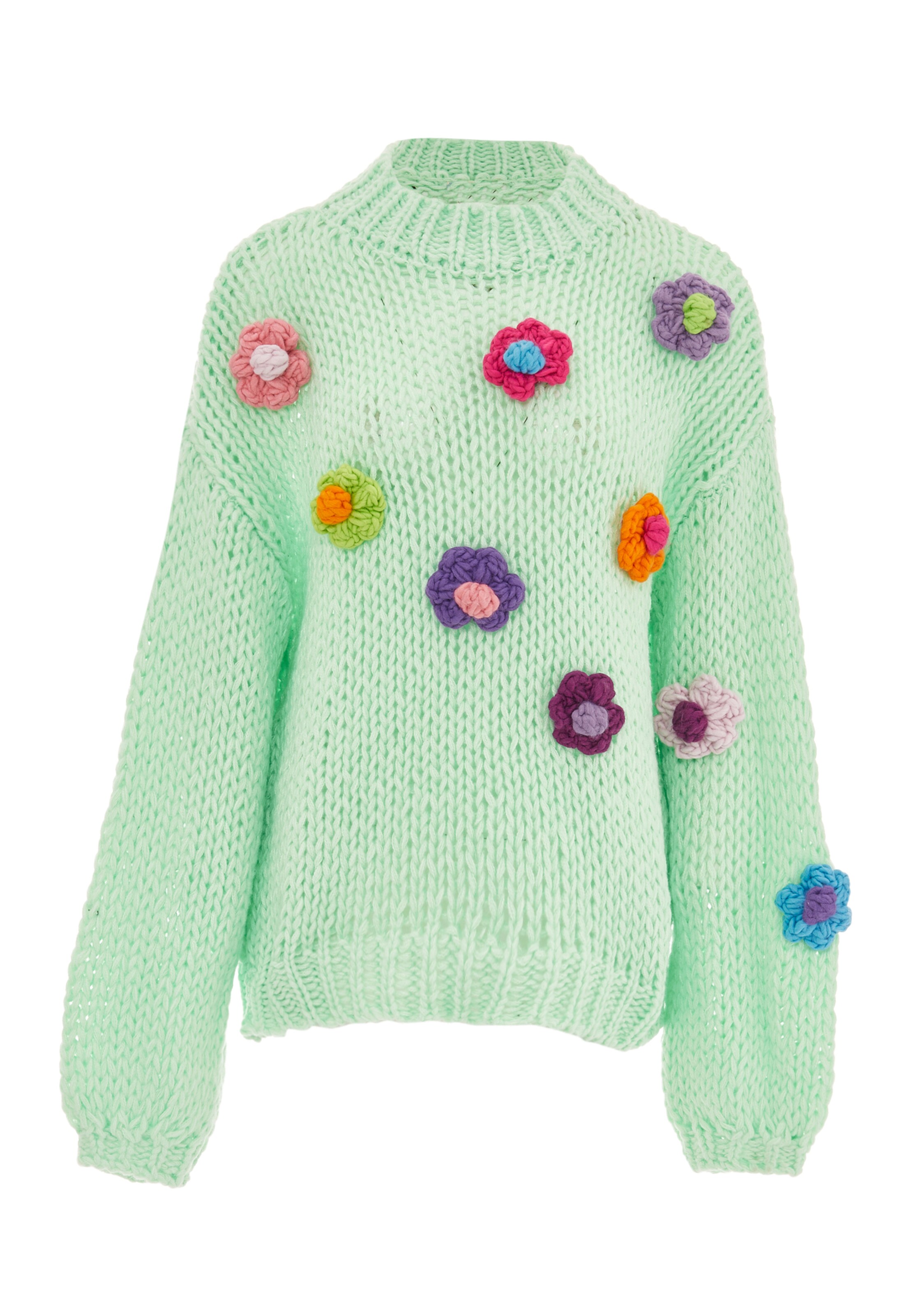 ebeeza Trui in Groen: voorkant