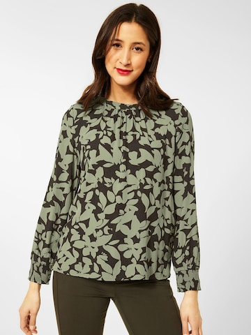 STREET ONE Blouse in Green: front