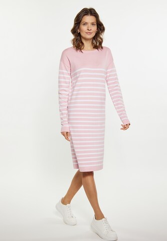 Robes en maille usha BLUE LABEL en rose